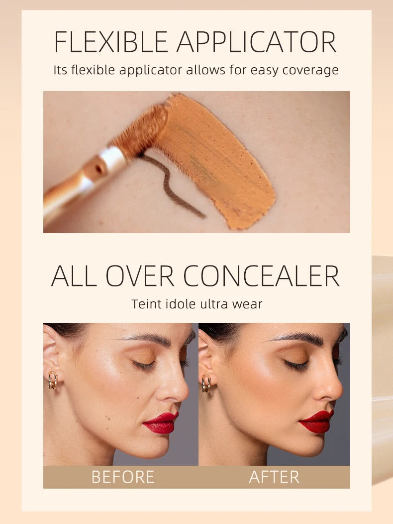 HOT  Full Coverage Concealer 8 Color Liquid Concealer Makeup No LOGO Sample Waterproof Foundation Concealer Stick