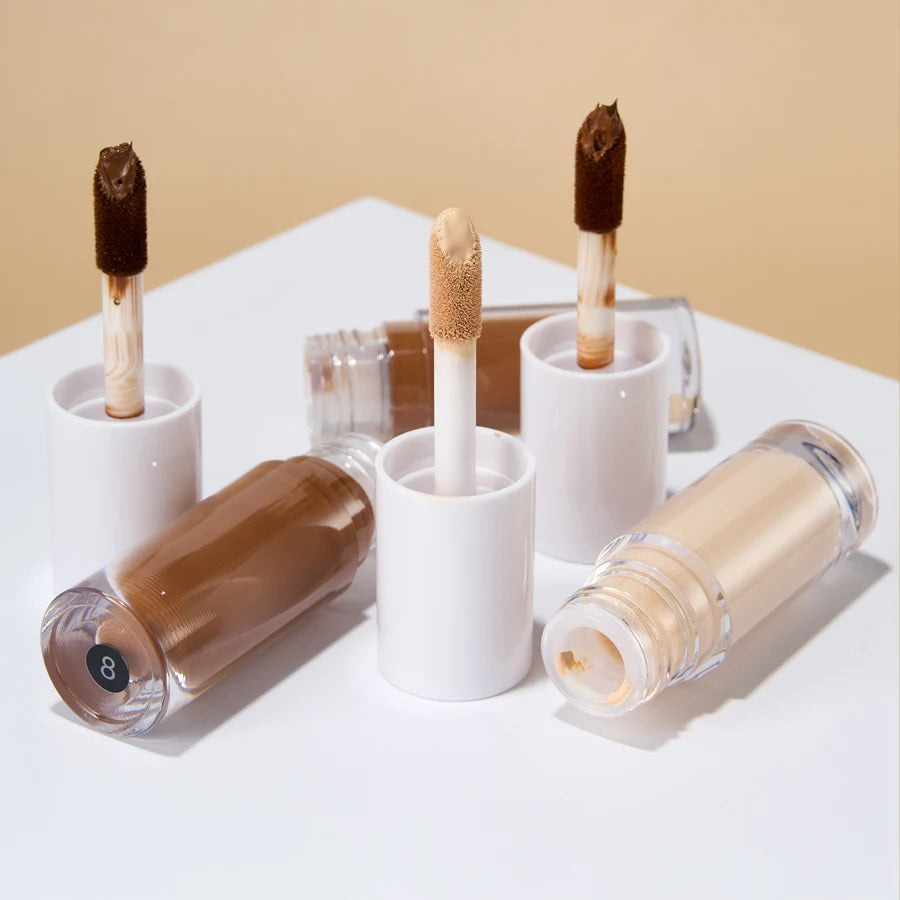 HOT  Full Coverage Concealer 8 Color Liquid Concealer Makeup No LOGO Sample Waterproof Foundation Concealer Stick
