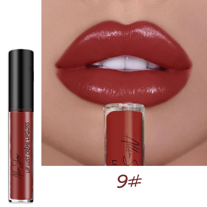 12-Color Lipstick Set – Waterproof, Long-Lasting & Moisturizing