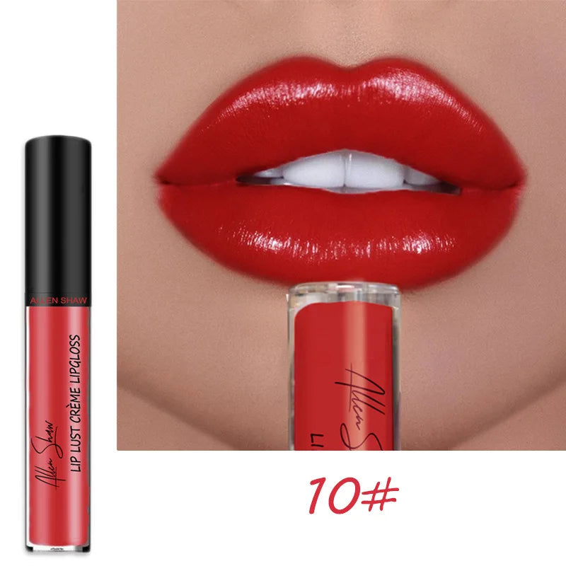12-Color Lipstick Set – Waterproof, Long-Lasting & Moisturizing