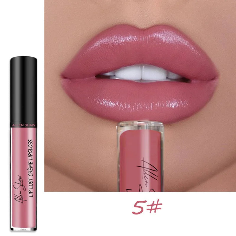 12-Color Lipstick Set – Waterproof, Long-Lasting & Moisturizing