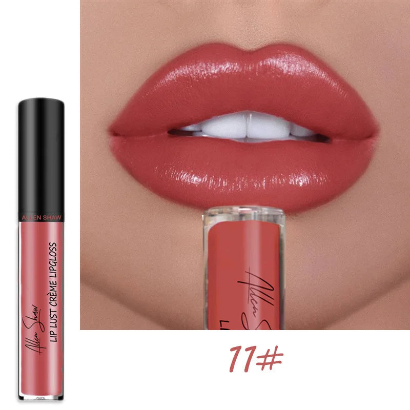 12-Color Lipstick Set – Waterproof, Long-Lasting & Moisturizing