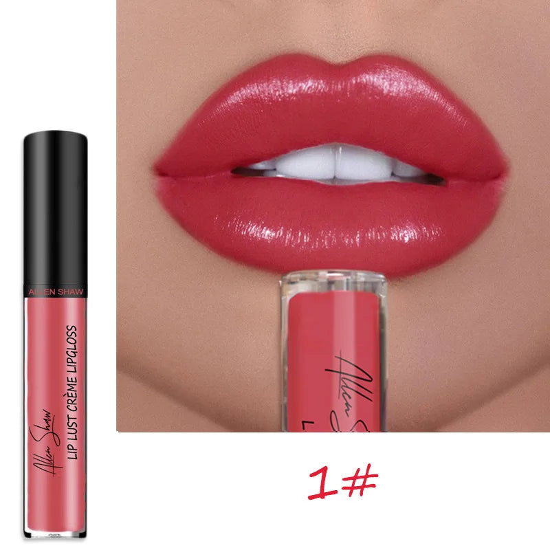 12-Color Lipstick Set – Waterproof, Long-Lasting & Moisturizing