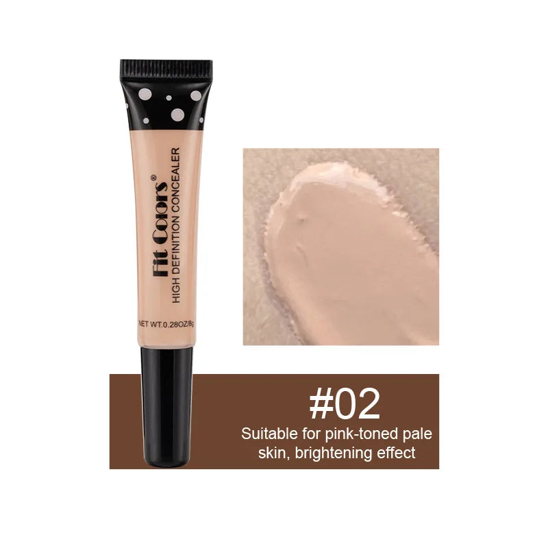 Fit Colors 8-Shade Concealer – Flexible, Moisturizing Coverage