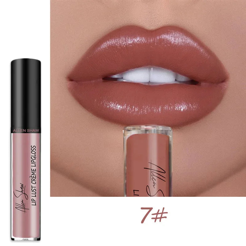12-Color Lipstick Set – Waterproof, Long-Lasting & Moisturizing