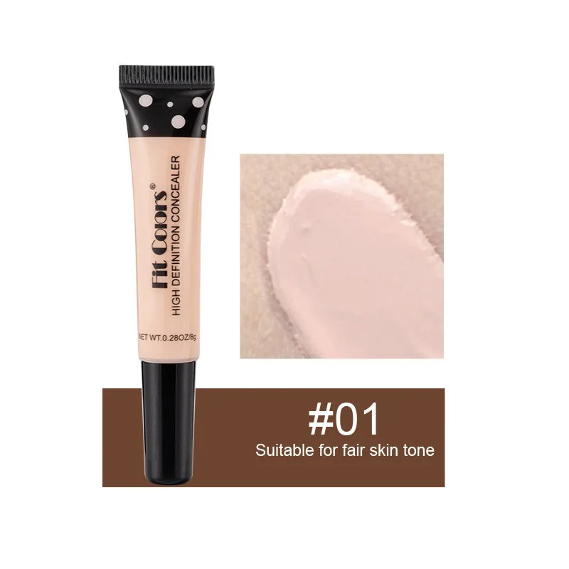 Fit Colors 8-Shade Concealer – Flexible, Moisturizing Coverage