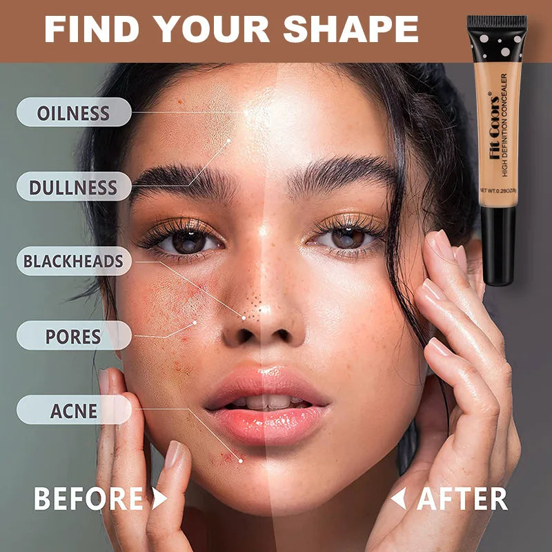 Fit Colors 8-Shade Concealer – Flexible, Moisturizing Coverage